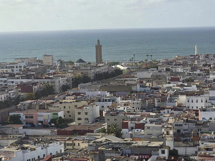 Quartiers de Rabat avec vue sur l’Atlantique