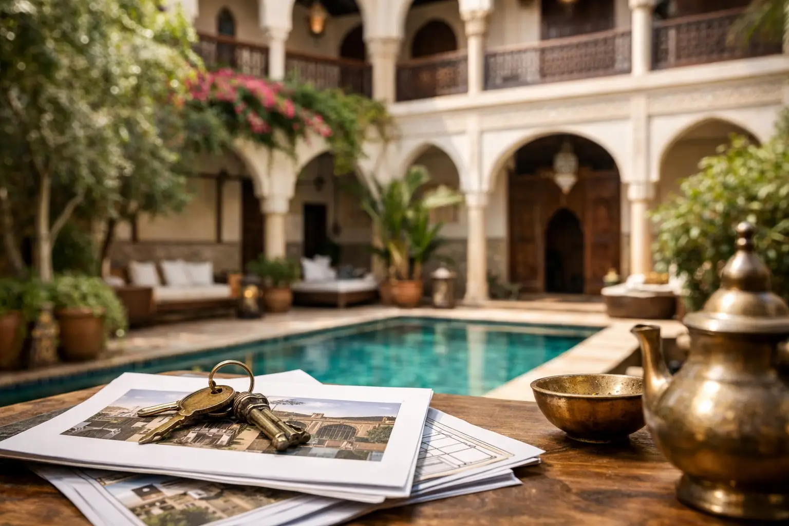 Riad in Marrakesch kaufen - worauf es ankommt